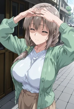 Stable Skynet - 💙 Tsuki Uzaki (Uzaki-chan Wants to Hang Out!) - 382p (Patreon) [AI Generated]