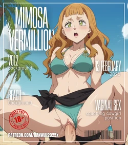ranwai2025x Mimosa Vermillion (Bikini) ミモザ・ヴァーミリオン (Patreon) [AI Generated]