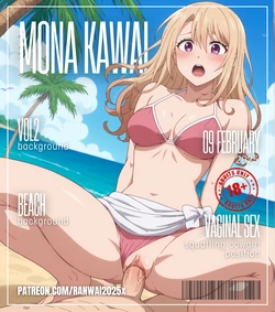ranwai2025x Mona Kawai (Bikini) 川井 モナ (Patreon) [AI Generated]