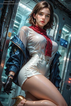 [Patreon] [AiASAG] [4K] 😉Ellie_flight attendant✈️ - Preview [AI Generated]