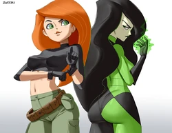 [IzharDraws] Kim Possible - Kim & Shego