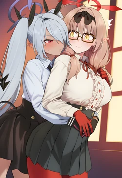 [Shaddai] Futa Iori x Chinatsu (Blue archive) [AI Generated]