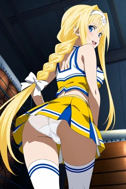 [minakaze] Alice - Cheerleader (Sword Art Online) [AI Generated]