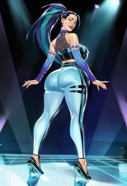 K/DA All out Kai'sa BBC Gallery - [AI generated - BlackedNeeko]