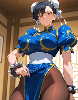Purpleh31 - Chun li default outfit 242p (Patreon) (AI Generated)