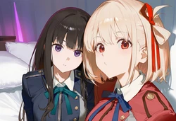 Howsir - 莉可麗絲 Lycoris Recoil orgy (1) (Patreon) [AI Generated]