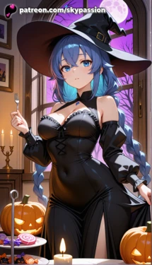 [SkyPassion] Roxy Migurdia (Jobless Reincarnation / Mushoku Tensei) | Halloween Edition 🎃 [AI Generated]