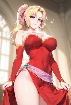 ChocoPizza | Terra Branford (Blonde) | Final Fantasy VI [AI Generated]