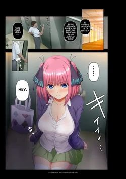 [KAGEMUSYA] Kyooin-yoo Toilet to Jijo (Kari)｜El Baño de Maestros (Provisional) (Gotoubun no Hanayome) [Spanish] [Darkss 153]