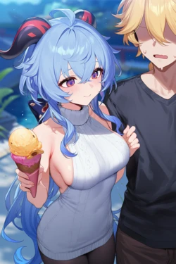 Rin_String - Ganyu NTR (120 pics) (Ganyu Fullsets) (Patreon) [AI Generated]