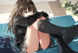 【cl-_-lo】【AI Generated】しぶりんとこっそり付き合う話