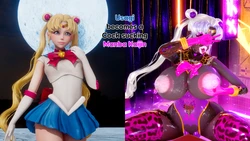 [Delightfulw] Usagi becomes a Cock sucking Manba Kaijin+extra story+pinup [EN]