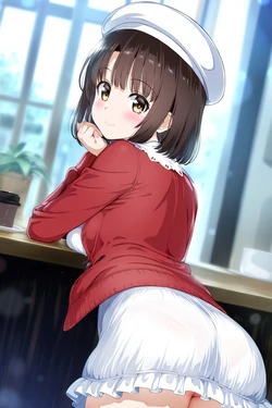 まろちん 【ZIP】加藤恵（冴えない彼女の育てかた） (Patreon) [AI Generated]