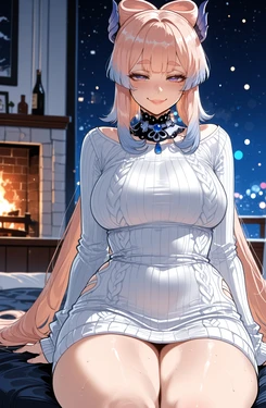 [Miyu] Sangnomiya Kokomi: The Calm Between (2 Sets) [Ai Generated]