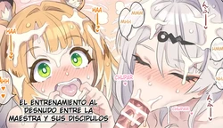 [Mimonel] Shishou to Anedeshi no Zenra Shugyou | El entrenamiento al desnudo entre la maestra y sus discípulos (Zenless Zone Zero) [Spanish]