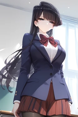 [Kiss-shot] Komi Shouko 🧡 BBC (Patreon) [AI Generated]