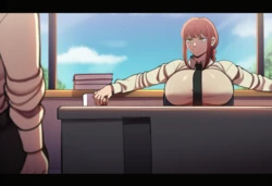 [Doranne] Office Power x futa Makima [AI generated]
