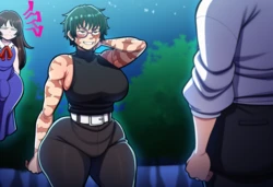 [Doranne] Maki x futa Rika [AI generated]