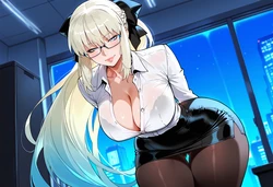 IsbjornePixiv Morgan FGO BBC [AI Generated]