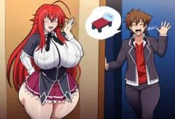 [Doranne] Rias x futa Xenovia [AI generated]