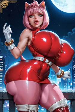 [ByTheBroken1] "Amy Rose" from "Sonic the Hedgehog" [AI Generated]