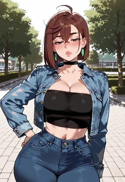 IsbjornePixiv Momo Ayase BBC (120p) [AI Generated]