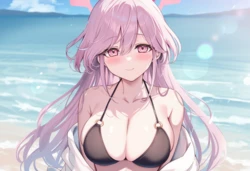 aqrua - Sashiro Tomoe (Swimsuit) (Patreon) [AI Generated]