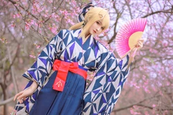 Yamazaki Reina - Artoria kimono