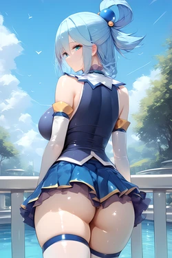 [Kiss-shot] Aqua 🧡 BBC (Patreon) [AI Generated]