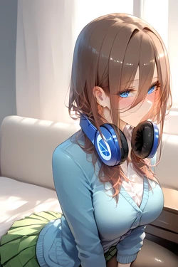 [Kiss-shot] Nakano Miku 🧡 BBC (Patreon) [AI Generated]