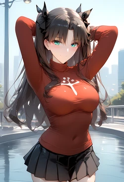 [Kiss-shot] Rin Tohsaka 🧡 BBC (Patreon) [AI Generated]