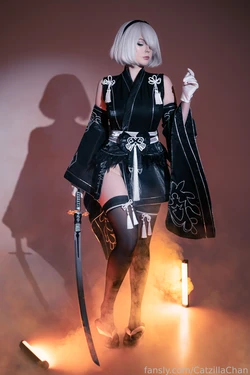 Catzilla - 2B kunoichi