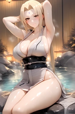 [Kiss-shot] Tsunade 🧡 BBC (Patreon) [AI Generated]
