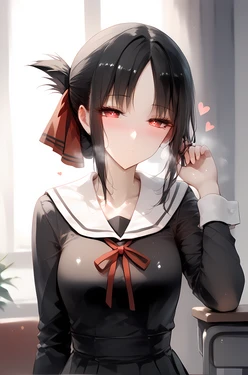 [Kiss-shot] Kaguya Shinomiya 🧡 BBC (Patreon) [AI Generated]