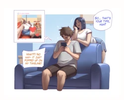 Supportive Girlfriend, Luna. By ekusupanshon