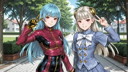 Kula's day with Friend 02 / Kula & Ingrid (Ai generated)