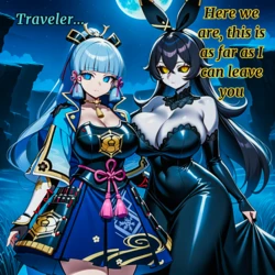 MessingwithAI Yandere Ayaka (83p) [AI Generated]