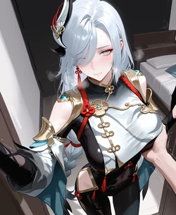 [groudonn] 【84p】申鶴とH/Shenhe [AI Generated]