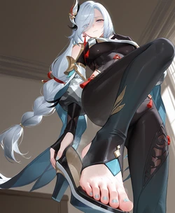[groudonn] 【77p】申鶴の足/Shenhe [AI Generated]
