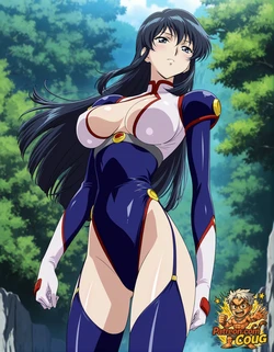 Fujimura Shizuru hentai | Godannar parody [AI Generated]