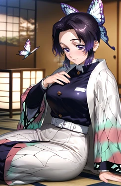 Flowersbeautiful 8a24.胡蝶しのぶ BBC 鬼滅の刃【211p】 [AI Generated]