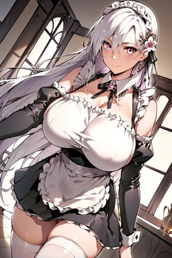 onedollar Hakgeomseon Baek_maid [AI Generated]