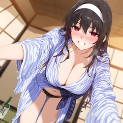 (Taugust) Kasumigaoka Utaha (drunk) [AI Generated]