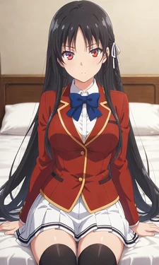 PoppyFlowerAI [basic] Suzune Horikita (堀北 鈴音) - Youkoso Jitsuryoku Shijou Shugi no Kyoushitsu e (Patreon) [AI Generated]