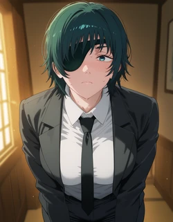 Purpleh31 - Himeno (Chainsaw Man) default outfit 247p (Patreon) (AI Generated)