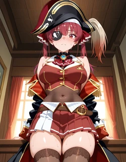 Purpleh31 - Houshou Marine default outfit 250p (Patreon) (AI Generated)