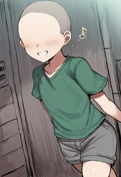 [gumiii] Pervert Brat vs. Black-Haired Bob-cut Girl ② [AI Generated]