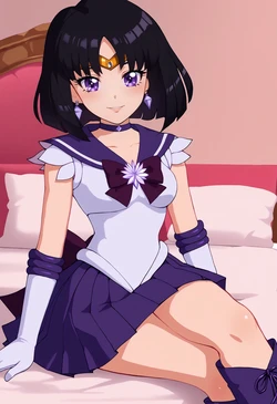 [DavionCoreArt] Sailor Saturn (AI Generated)