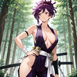 HiddenGem - Hells Paradise Yuzuriha JigokurakuXTentacles/Commission (Patreon) [AI Generated]