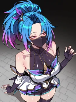 [Ri / RiahriS2] Star Guardian Akali [AI Generated]